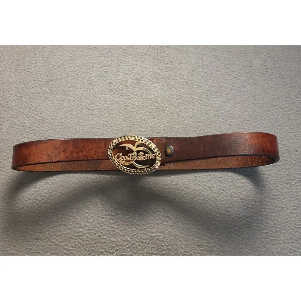 Vintage Apple Bottoms Rhinestone Belt Size XL Fits 35-40
